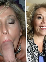 Older MILF with giant hooters