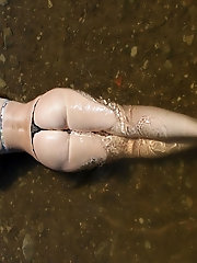 Oral sex resulting in a mouth full of semen