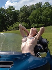 Prurient older mommies are getting undressed on picture