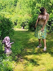 Mature Blonde Milf Diana Seducing In Dress and Pantyhose